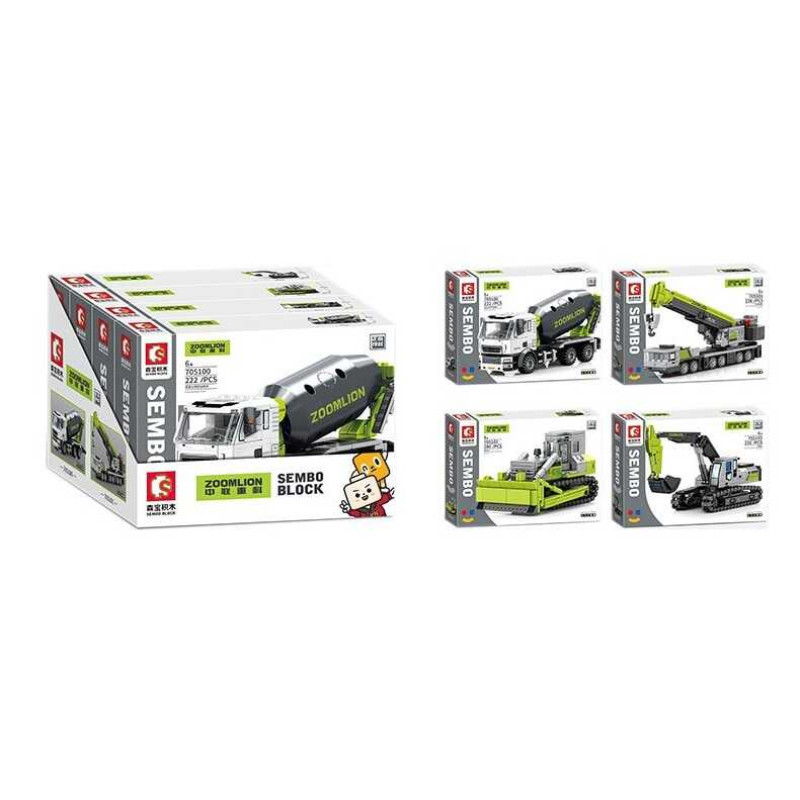 Конструктор /9/36/4шт в кор. 236 дет. 28*21*6 см