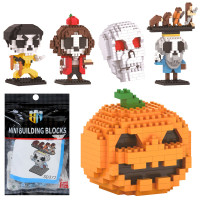 Конструктор  Helloween, фігурка/монстр, 5 видів, у п/е 12-17-3см /150/