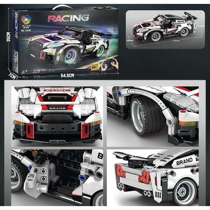 Конструктор на Р/К “Перегоновий автомобіль”, 330 деталей, пульт 2.4Ghz, в кор. 55*35*7см /18-2/