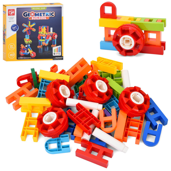 Конструктор 40дет, в кор-ці, 25-25-6,5см /24/