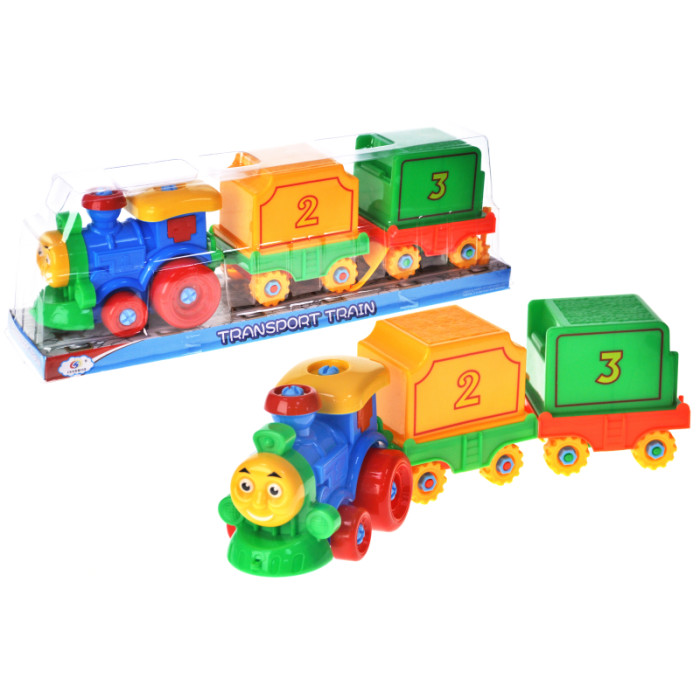 Потяг каталка в ковпаку 43x10,5x14 см YG Toys /48/