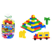 Конструктор  Мікс-1 (102 елемента) дрібні деталі