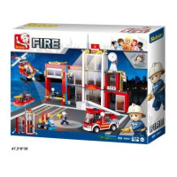 Конструктор M38-B0631 Fire пожежна станція 612дет.кор.47,5*8*38 /8/