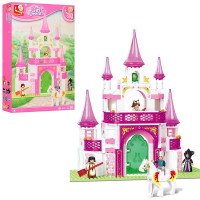 Конструктор SLUBAN замок принцеси, фігурки, 271дет, в кор-ці, 28,5-42,5-6,5см /16/ Конструктор SLUBAN замок принцеси, фігурки, 271дет, в кор-ці, 28,5-42,5-6,5см /16/