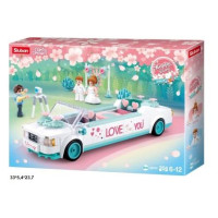Конструктор M38-B0767 Girl's Dream весільний лімузин 204дет.кор.33*5,4*23,7 /32/