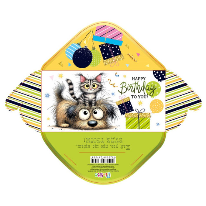 Конверт для грошей КВ25-173, ціна за 10 шт. //