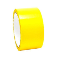 Скотч кольоровий жовтий 48mm*50y*40mkm 72шт/ящ