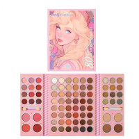 Косметика палетка, тіні для повік кор. 25*15*4 /96/