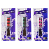 Крейда для волосся гребінець, на листі, МІКС ВИДІВ /720-2/