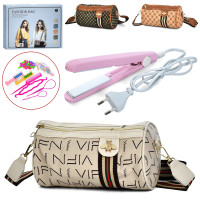 Косметика набір перукаря, плойка(від мережі)/світло/нагрівається, заколки, крейда для волосся 2шт, сумка 19-12-12см/довга ручка, мікс видів, в кор-ці, 28-22-4см /24/ Косметика набір перукаря, плойка(від мережі)/світло/нагрівається, заколки, крейда для волосся 2шт, сумка 19-12-12см/довга ручка, мікс видів, в кор-ці, 28-22-4см /24/