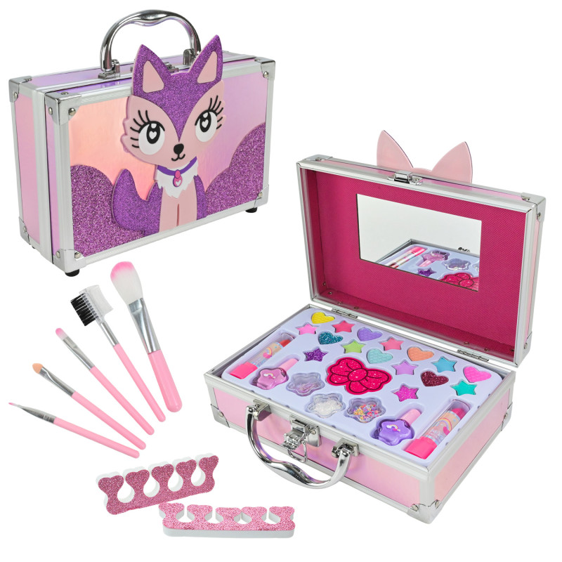 Косметика тіні, лак, аксес валіза 25*10*16 /32-2/