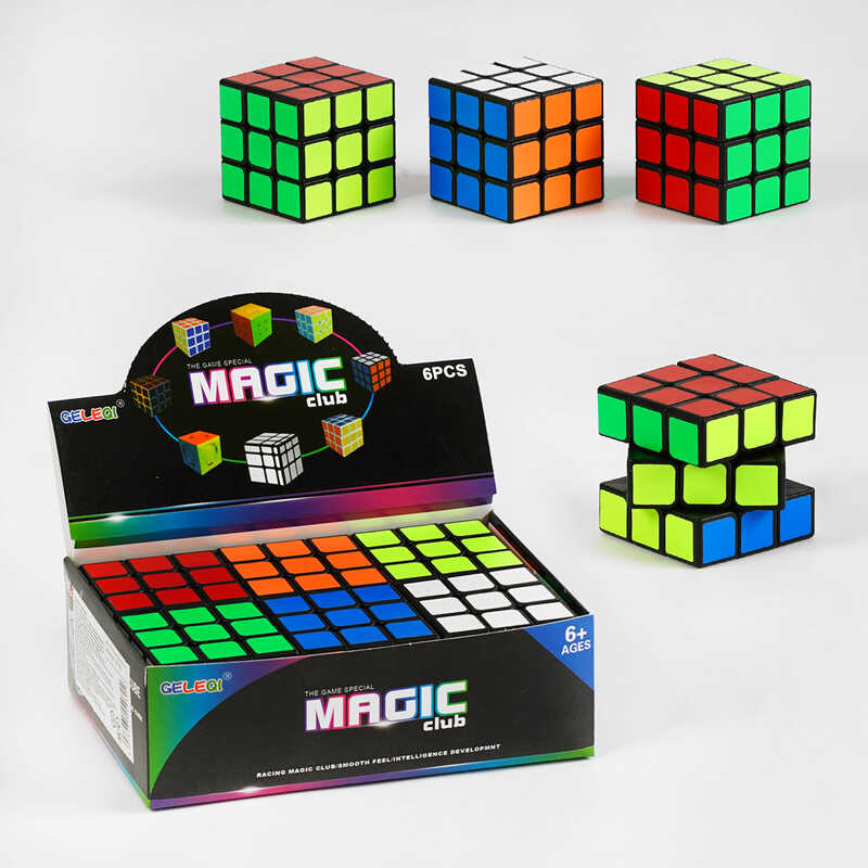 Кубик Рубік /48/288/6шт в кор.