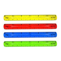 Лінійка неламайка 30см ціна за 24 шт. //