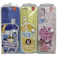 Н-р лінійок 4шт.(лін.- 20см, трикут-к-2шт.,транс-р) 