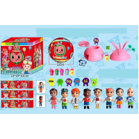 Кукла в яйце арт. 55430  “КоКомелон”,  10*10 см, фигурка, аксессуары, в коробке/240/