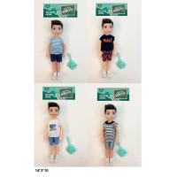 Лялька 13см YD54/55/56/58 хлопець з аксес.4в.кул.14*3*10 /240/
