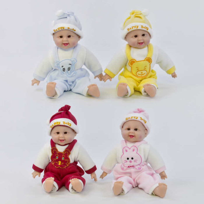 Пупс  Хохотун, 4 види, сміється, в п/е /100-2/