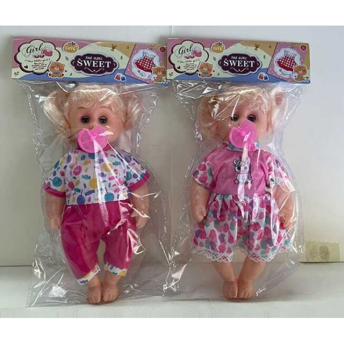 Лялька 2 види, в п/е  /192-4/