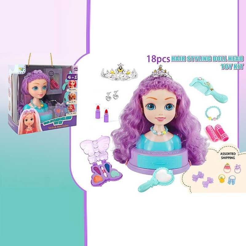 Манекен для зачісок в кор. /18-2/