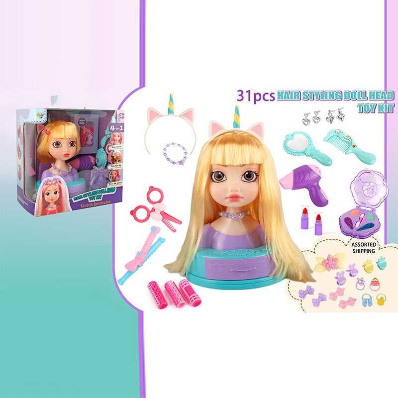 Манекен для зачісок в кор. /18-2/ Манекен для зачісок в кор. /18-2/