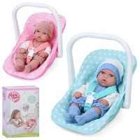 Пупс 30см, люлька-переноска 37-24-23см, 2 види, в кор-ці, 23,5-38,5-12,5см /18/ Пупс 30см, люлька-переноска 37-24-23см, 2 види, в кор-ці, 23,5-38,5-12,5см /18/