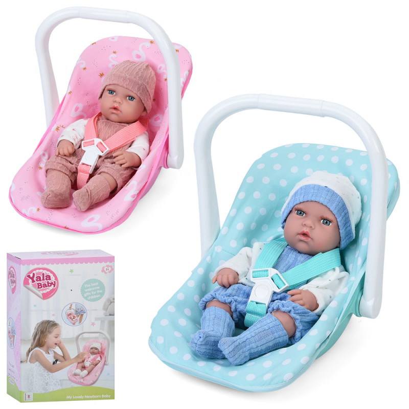 Пупс 30см, люлька-переноска 37-24-23см, 2 види, в кор-ці, 23,5-38,5-12,5см /18/