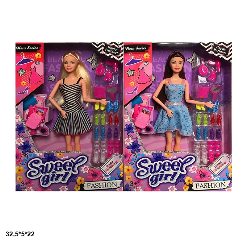 Лялька 29см H185B з аксес.2в.кор.32,5*5*22 /72/