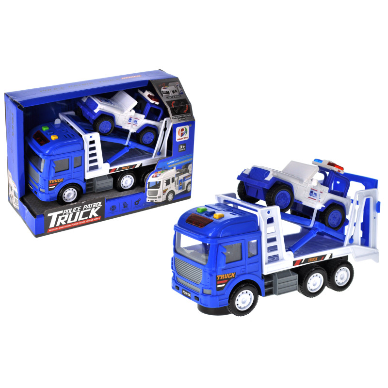 Машина автовоз інерційна озвучена, зі світлом, в кор.21,1x14,5x9,2 см YG Toys /48/