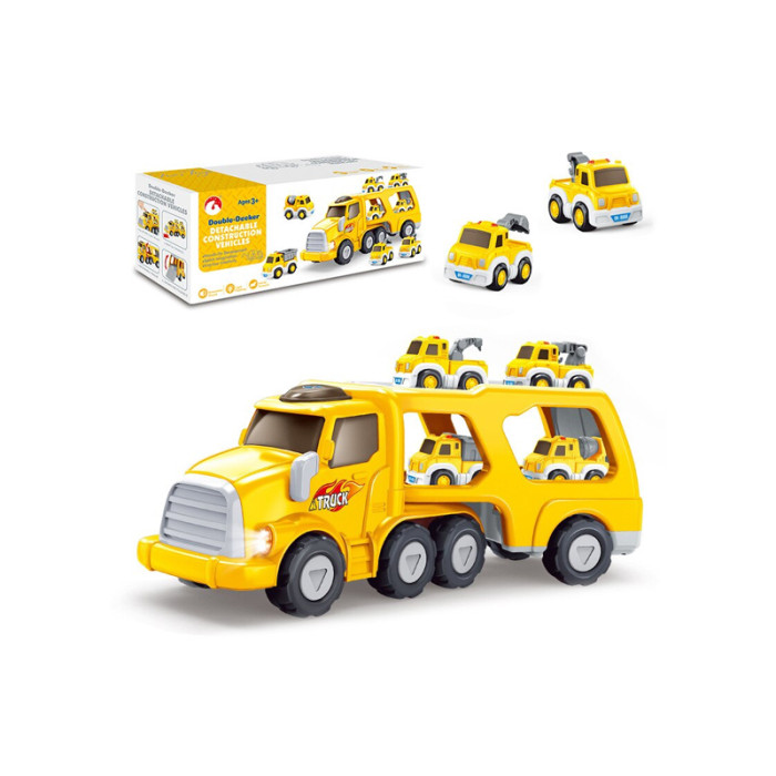 Автовоз інерційний, озвучений, зі світлом, в кор.35*11*13,5см /20/