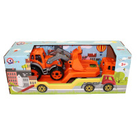 Автовоз з трактором в кор., Технок 65*21*24см /4/