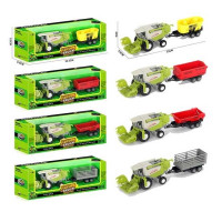 Комбайн 4 види, металопластик, знімний причіп, навісне обладнання, в кор.,  МІКС  /144-2/