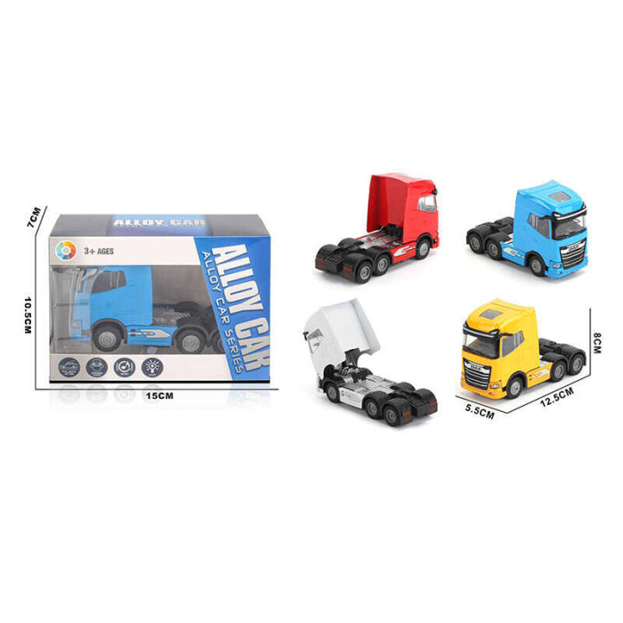 Трейлер металопластик, інерція, звуки, підсвічування, в кор. /288-2/