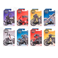 Мотоцикл 5,5-8см, 1:64, метал, 8 видів, на листі, 16,5-10,5-3см /192/