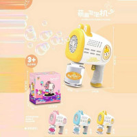 Пістолет з мильними бульбашками підсвічування, автоматичний, пляшечка з мильним розчином, в кор.,  МІКС ВИДІВ /60/