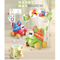 Каталка з мильними бульбашками «Рак-самітник», підсвічування, автоматична робота, пляшка з мильним розчином, висота 43 см, акумулятор 3.7 V, в кор. /24/ Каталка з мильними бульбашками «Рак-самітник», підсвічування, автоматична робота, пляшка з мильним розчином, висота 43 см, акумулятор 3.7 V, в кор. /24/