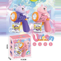 Пістолет з мильними бульбашками 2 види, автоматичний принцип роботи, підсвічування, пляшечка із мильним розчином, в кор. /96-2/