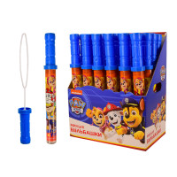 Мильні бульбашки Paw Patrol синій 160 мл., р-р іграшки – 4*4*35 см /4/96/24шт в кор. 28*19*35.5см