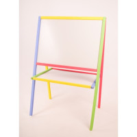 Мольберт 2-стор. з полицею, магнітний МІНІ 82*54см (поле 50*40см), фарбованний