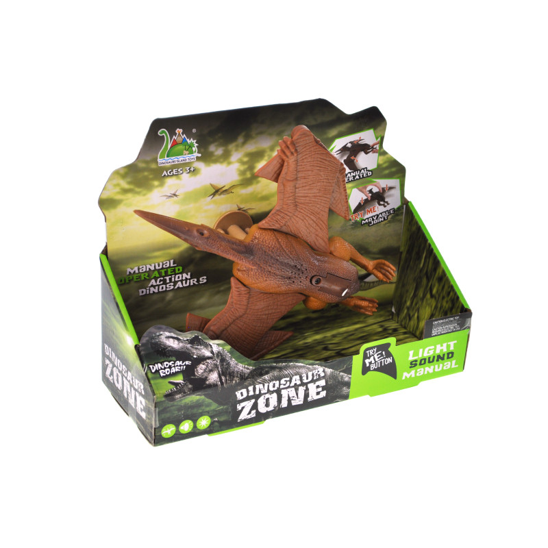 Динозавр озвучений, в кор.38x24x6 см YG Toys /64/