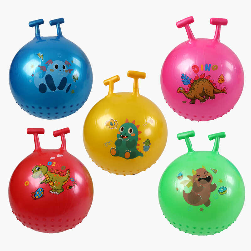 Стрибун гумовий діаметр 41 см, в п/е,  МІКС ВИДІВ /80/