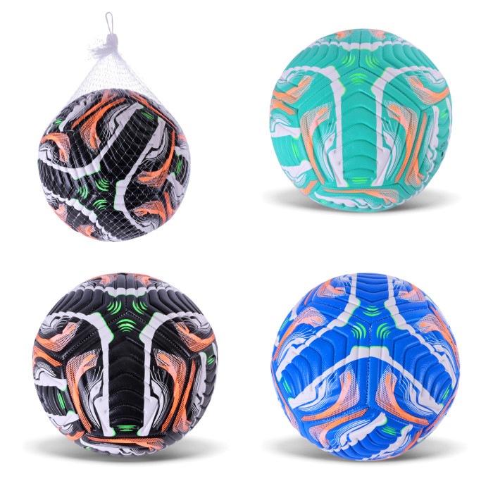 М'яч футбольний №5 PU 420 g, 3 кольори /60/