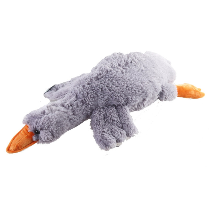 Іграшка м'яконабивна ГУСАК ОБНІМАШКА (75см) СІРИЙ, травка