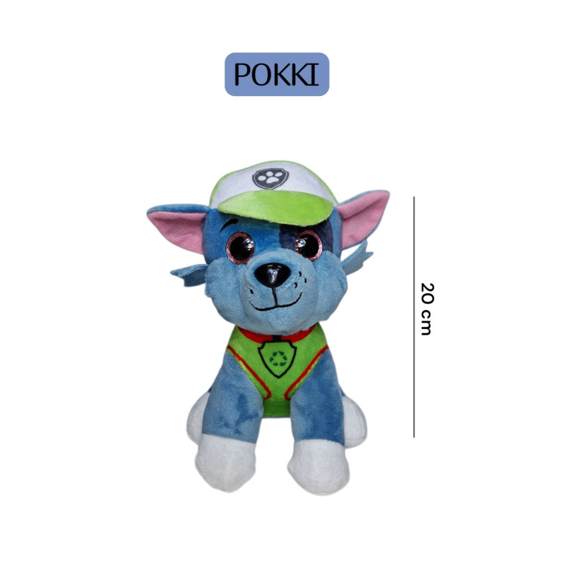 М'яка іграшка щенячий патруль РОККІ  25 см оригінал