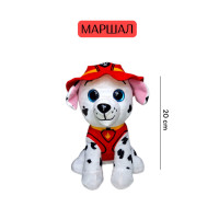 М'яка іграшка щенячий патруль МАРШАЛ 25 см оригінал М'яка іграшка щенячий патруль МАРШАЛ 25 см оригінал