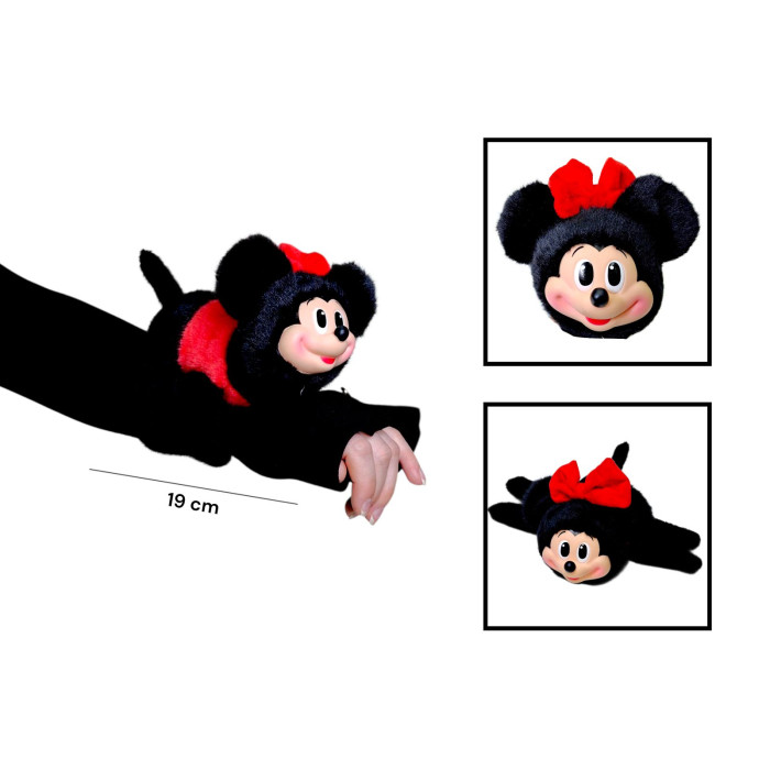 М'яка іграшка на руку  мікі маус 19см