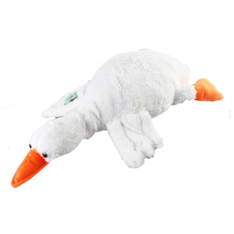 Іграшка м'яконабивна ГУСАК ОБНІМАШКА (75см) БІЛИЙ, травка Іграшка м'яконабивна ГУСАК ОБНІМАШКА (75см) БІЛИЙ, травка