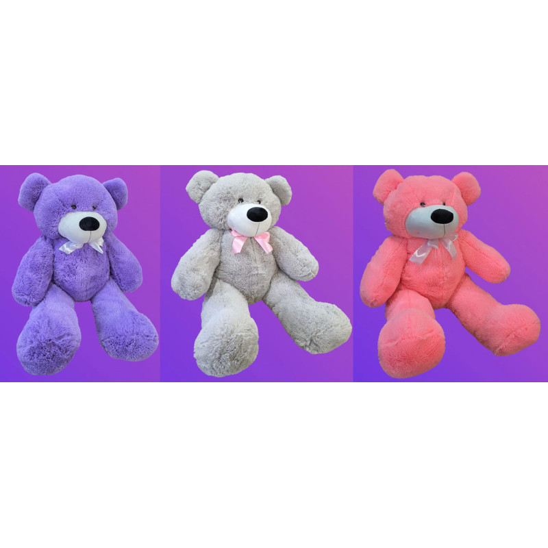 М'яка іграшка Ведмедик МІКС кольорів, 145 см