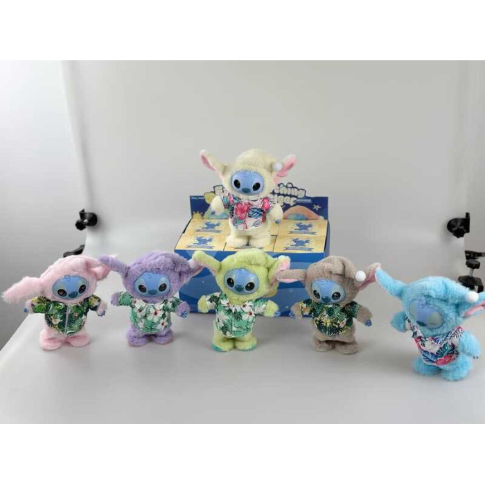 Інтерактивна іграшка герой Cтіч (ЛАБУБУ), на батарейках, музика, ходить, повторює слова МІКС ВИДІВ /120/