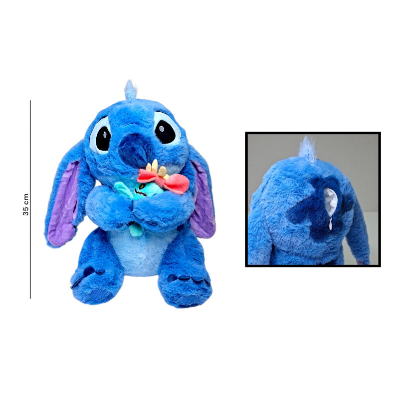 М'яка іграшка Стіч з лялькою 35см // М'яка іграшка Стіч з лялькою 35см //