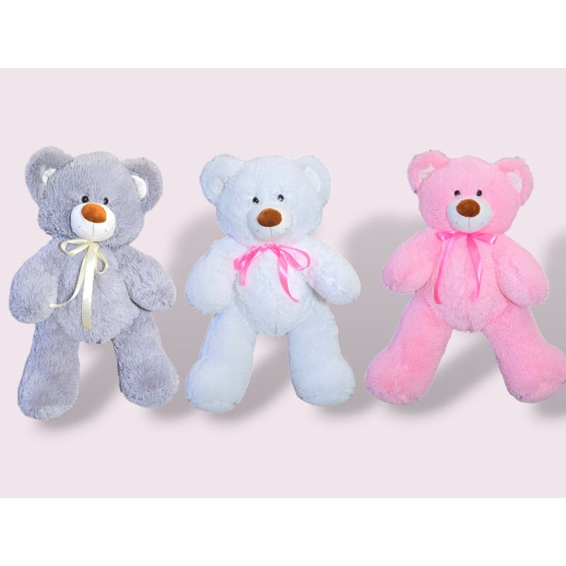 М'яка іграшка Ведмедик МІКС кольорів, 100 см